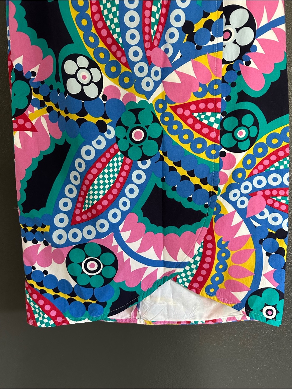 J. Crew Ratti Print Tie Waist Tulip Wrap Skirt Size 4 Colorful spring summer - Picture 7 of 9